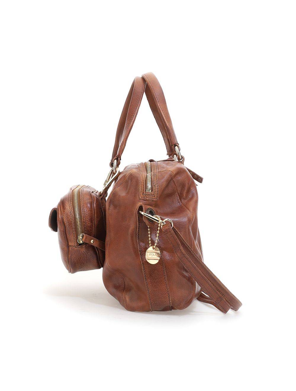 Mjus MJUS BORSE MJUS E24-201420 BAG COGNAC Presa