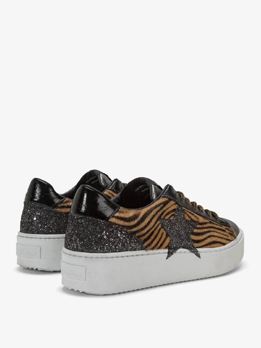 Nira Rubens COSMOPOLITAN - STELLA BROWN ZEBRINA SILVER Spedizione Gratuita