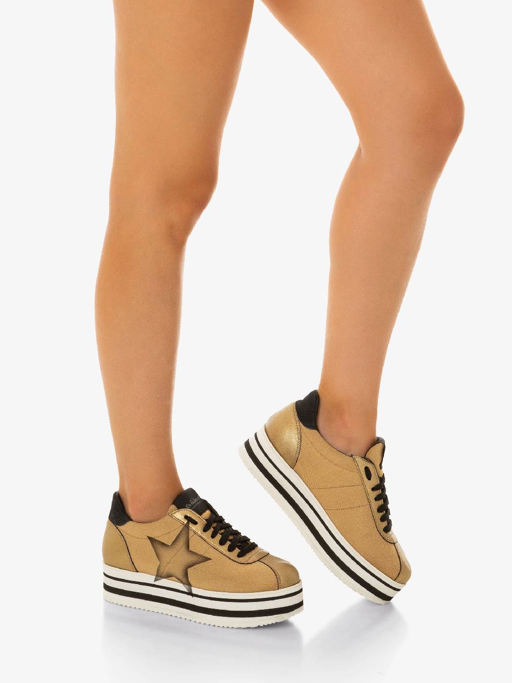 Nira Rubens Platform White Lady Active Gold - Stella Convenienza