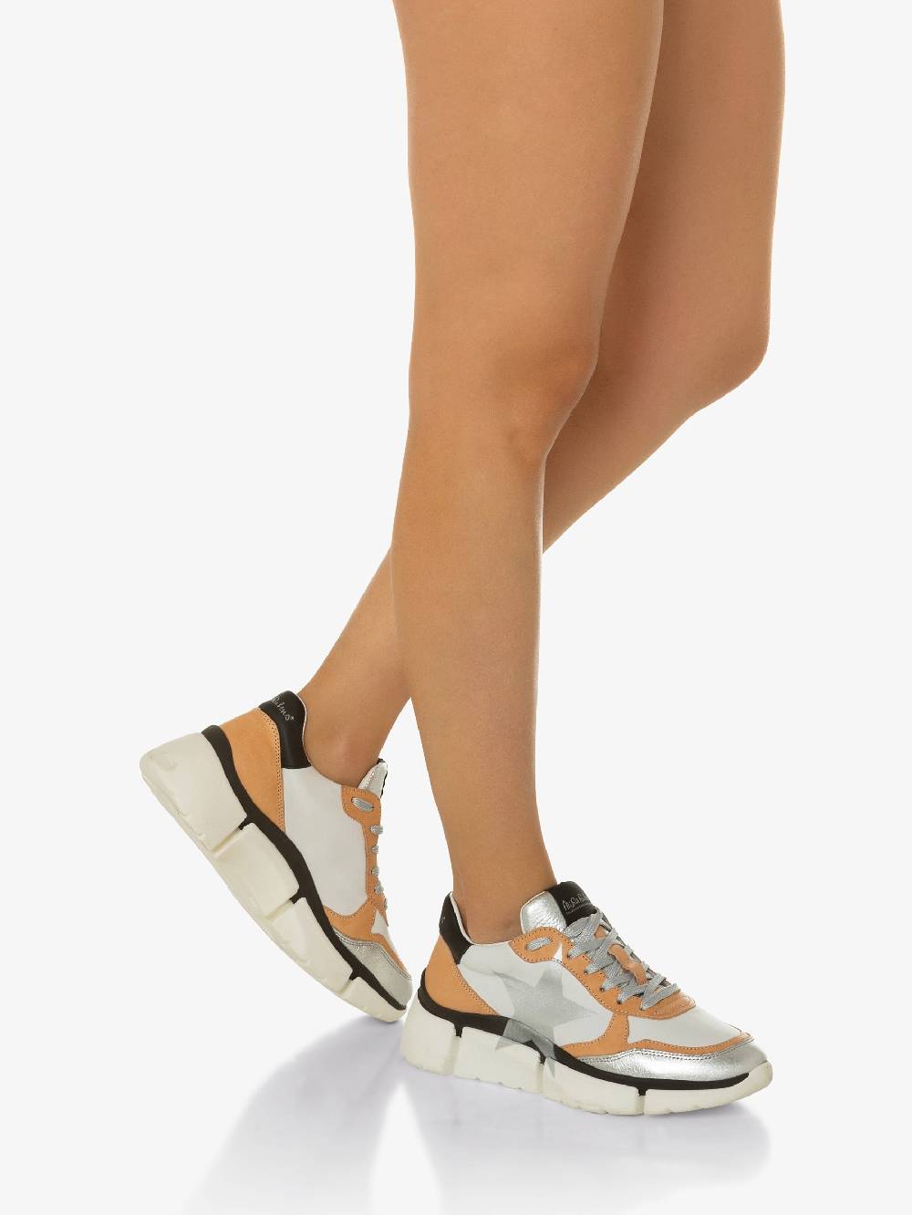 Nira Rubens Chunky Sneakers Stinger Class Camel - Stella Presa
