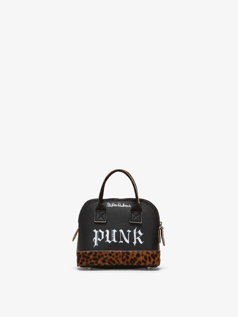 Nira Rubens TOY BAG - SAND FUR ANIMALIER LOS ANGELES PUNK In Vendita