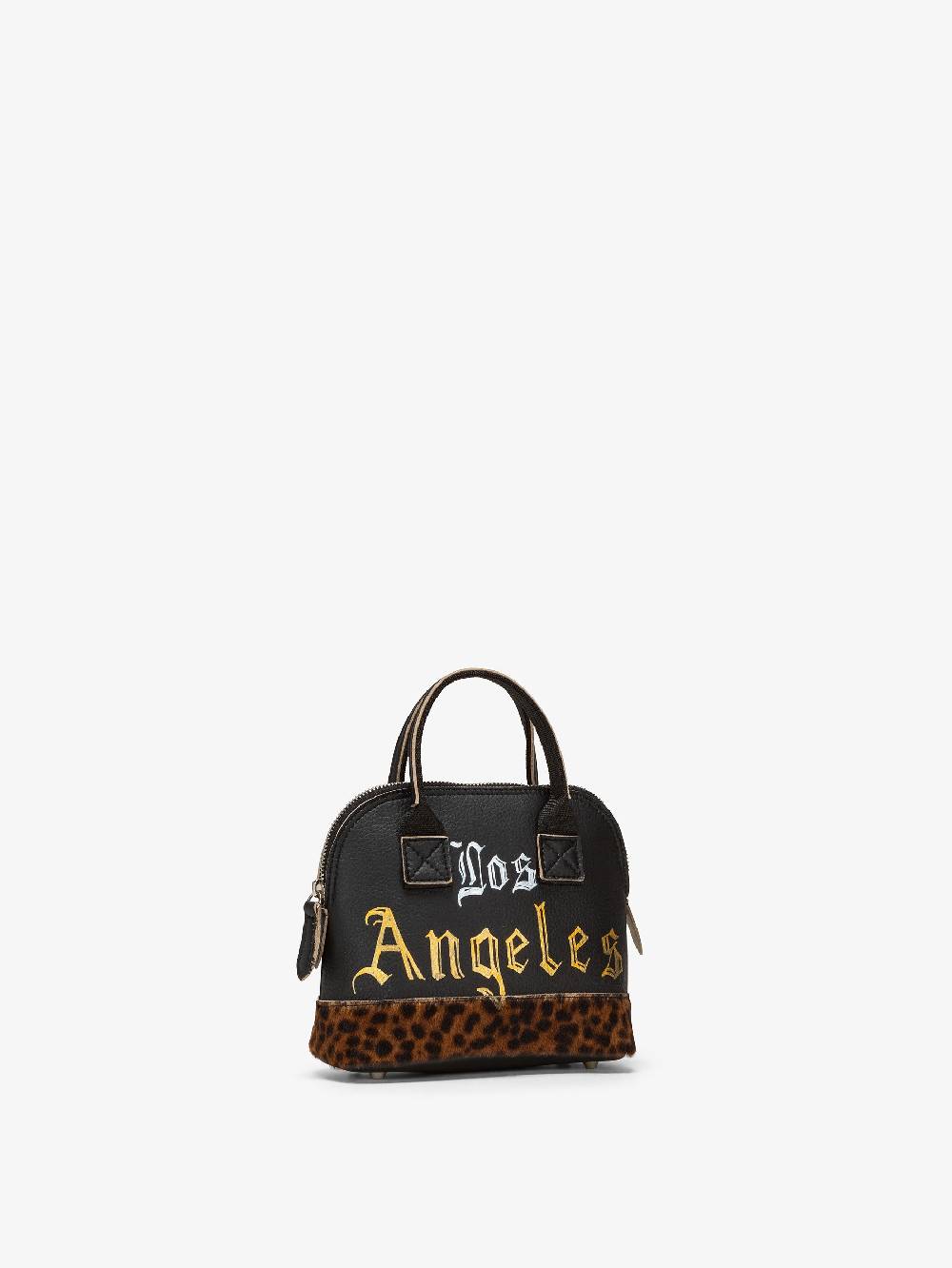 Nira Rubens TOY BAG - SAND FUR ANIMALIER LOS ANGELES PUNK In Vendita