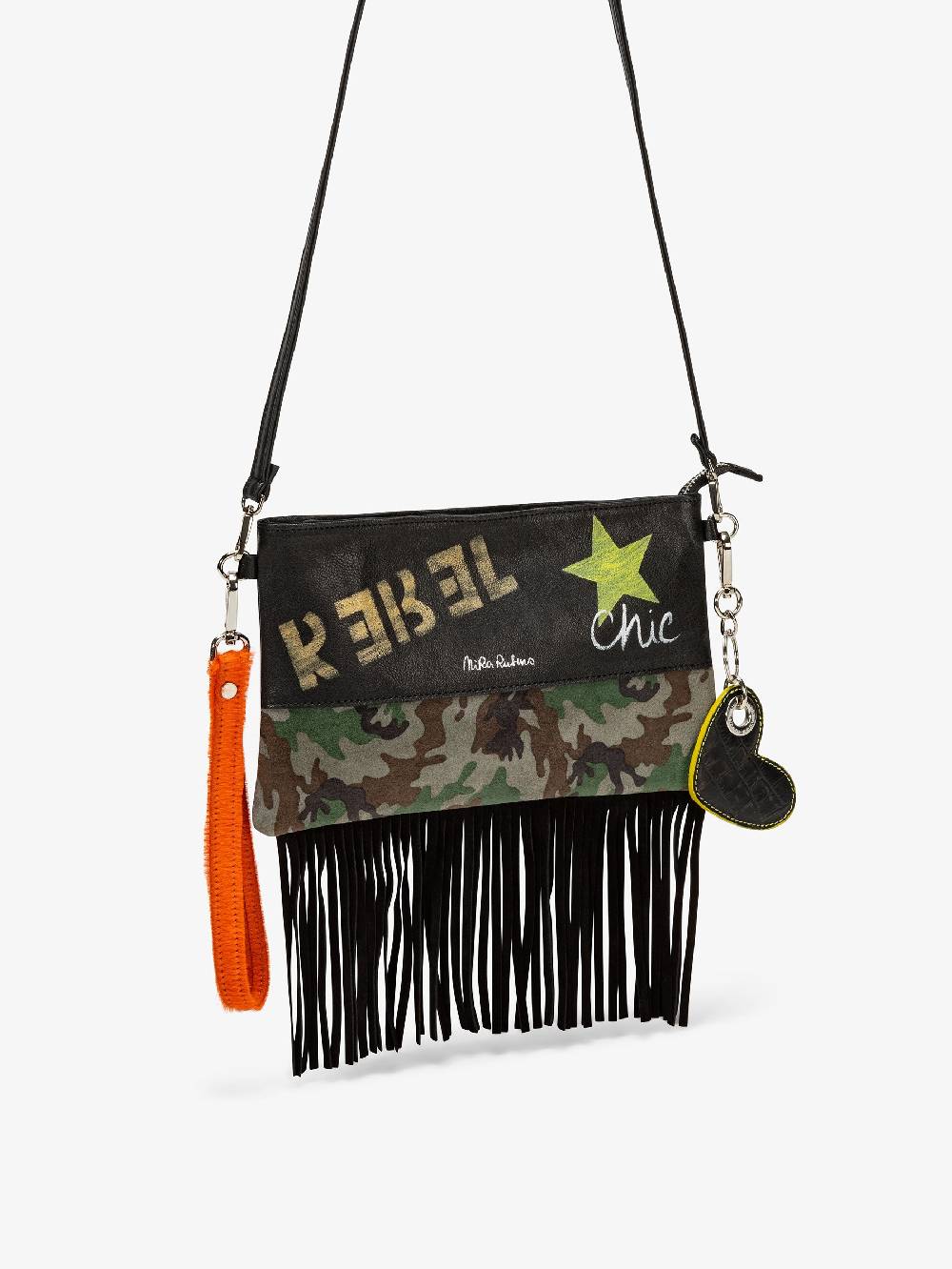 Nira Rubens Minibag Frange - Mimetic Orange Vendite Flash