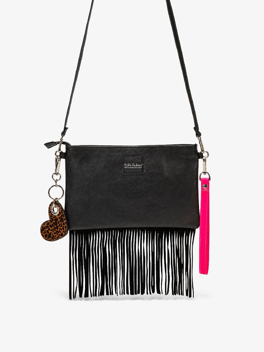 Nira Rubens Minibag Frange - Africa Pink Moda