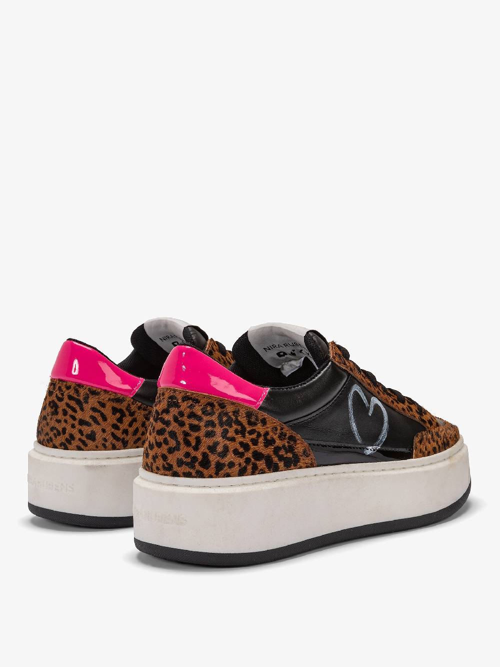 Nira Rubens PALOMA VANITY BLACK-HEART Acquista Ora