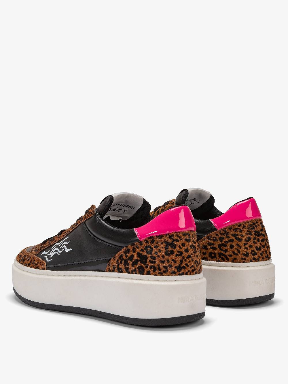 Nira Rubens PALOMA VANITY BLACK-WAVES Consegna Veloce