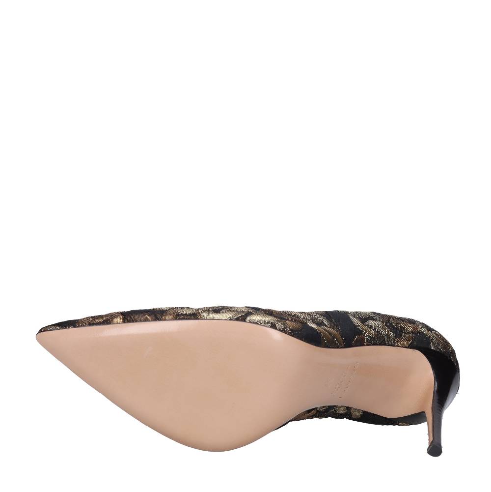 CASADEI Décolleté in tessuto Italy