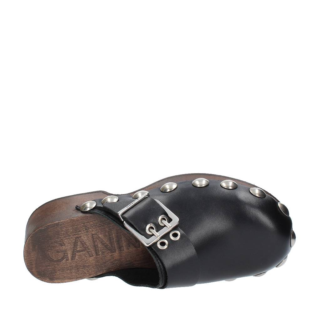 GANNI Mules in pelle Qualità Garantita
