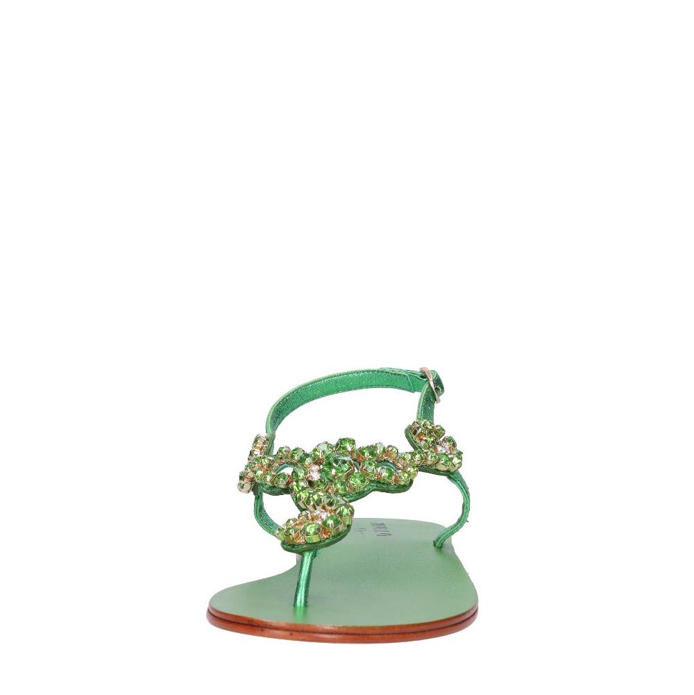 EMANUELLE VEE Sandali infradito in pelle Offerta