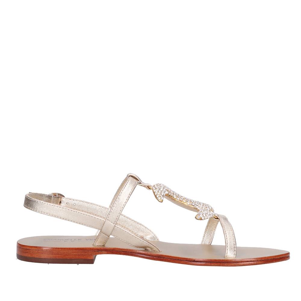EMANUELLE VEE Sandali in pelle Online