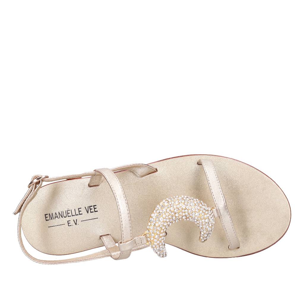 EMANUELLE VEE Sandali in pelle Online