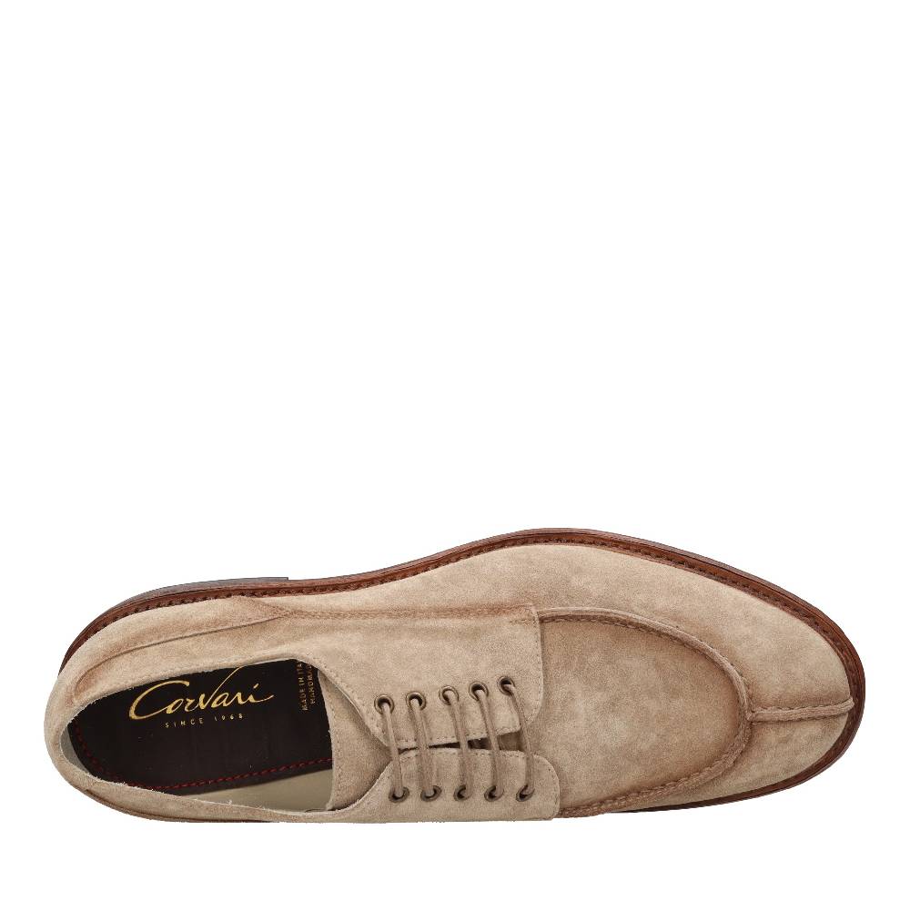 CORVARI Stringate in camoscio Vendita Calda