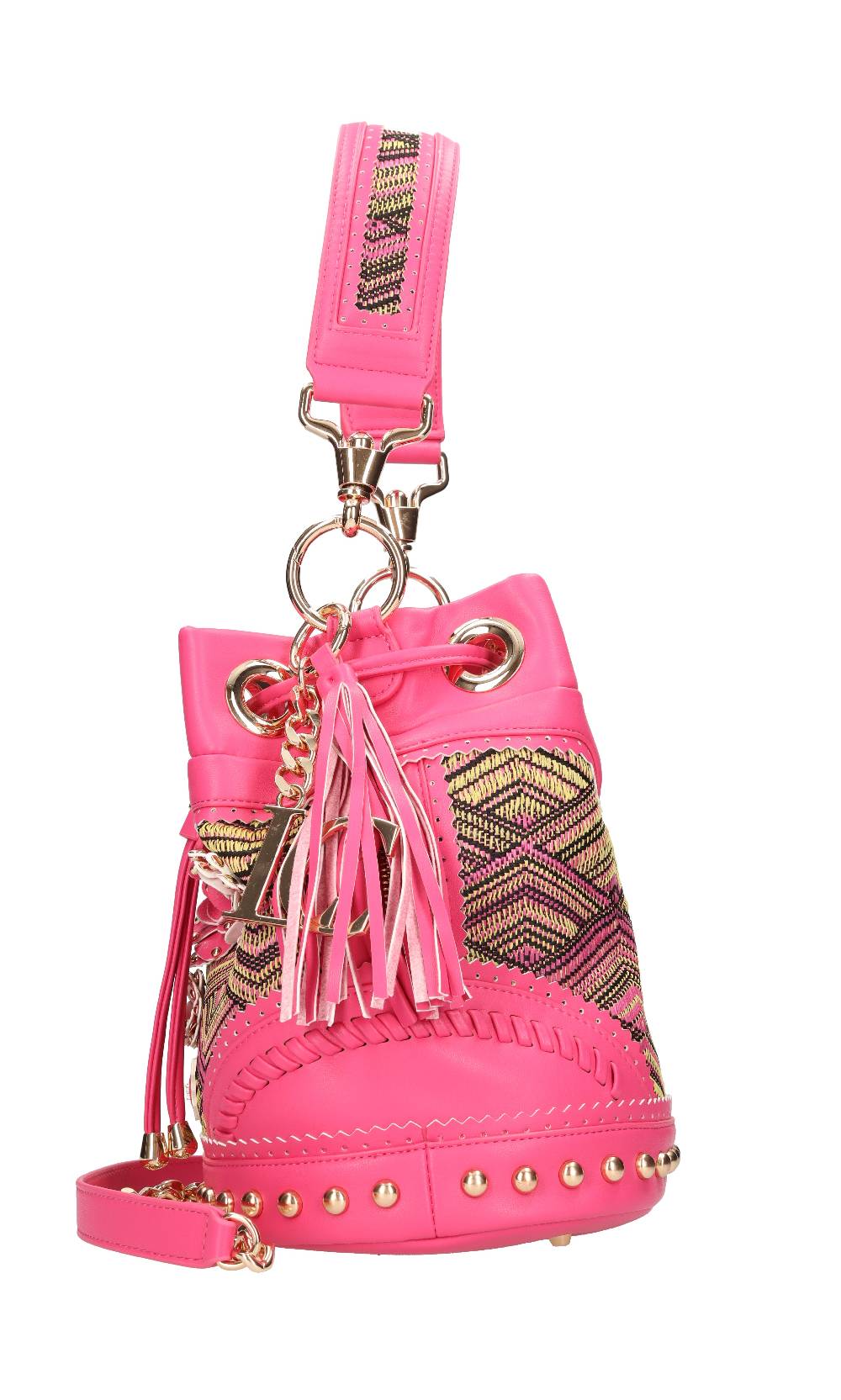 LA CARRIE Borsa in rafia ed ecopelle Vendita