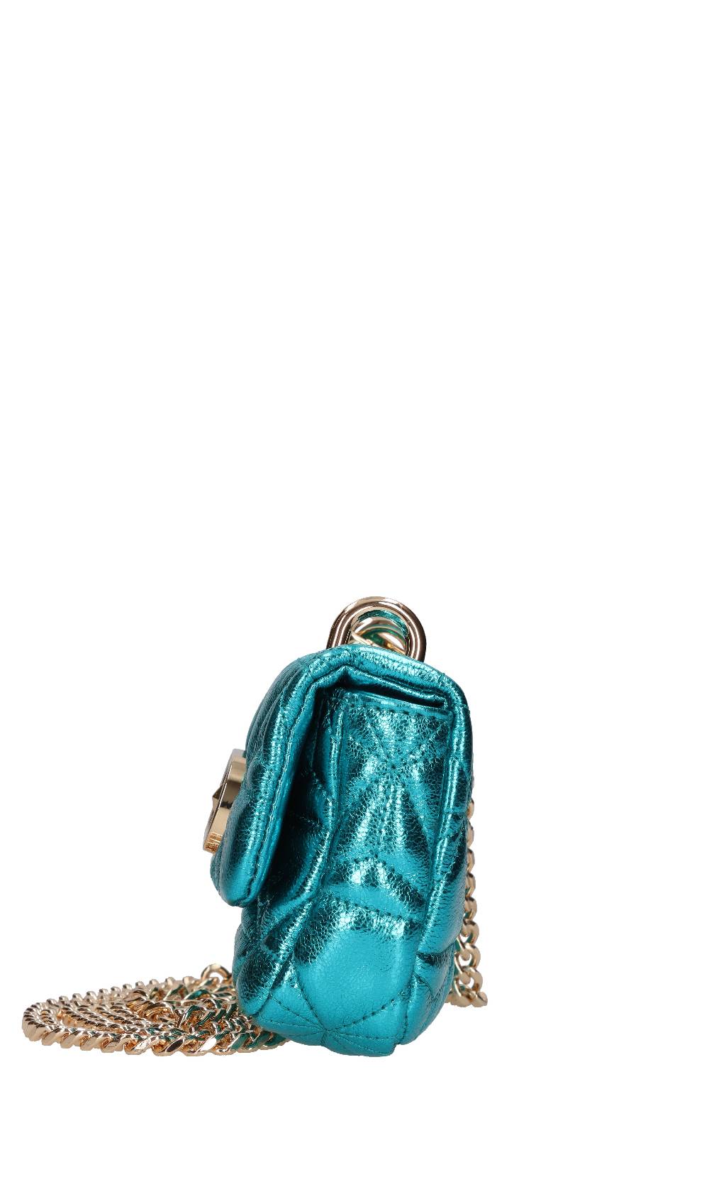 LA CARRIE Borsa in pelle laminata Consegna Veloce