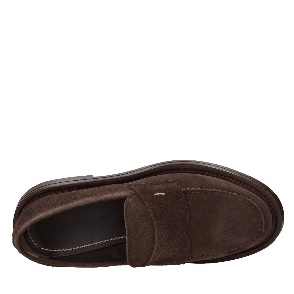 THE ANTIPODE Mocassini modello JACOB 500 in camoscio In Saldo
