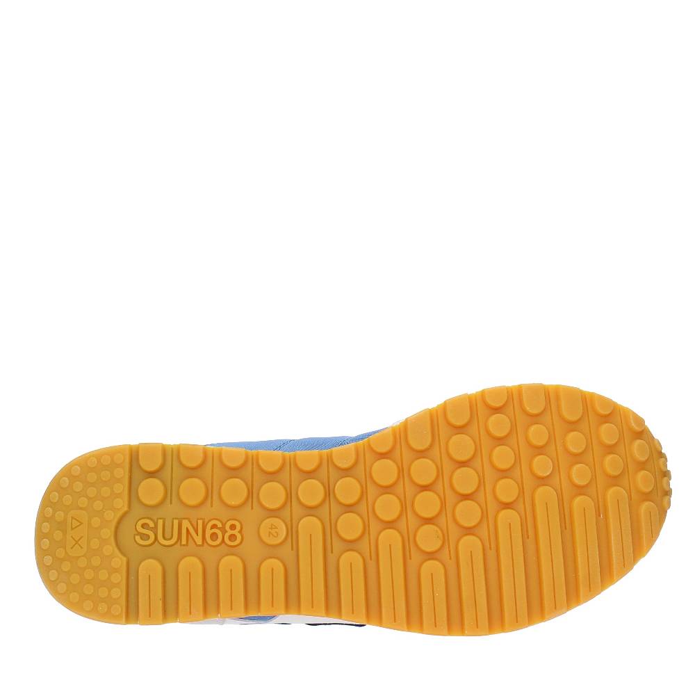 SUN68 Sneakers in pelle camoscio e tessuto Vendita