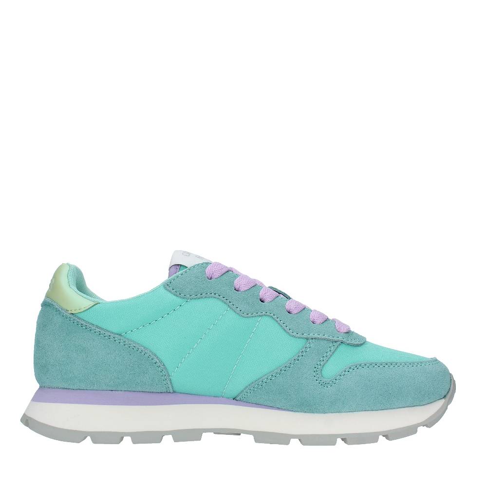 SUN68 Sneakers in camoscio e tessuto Sottocosto