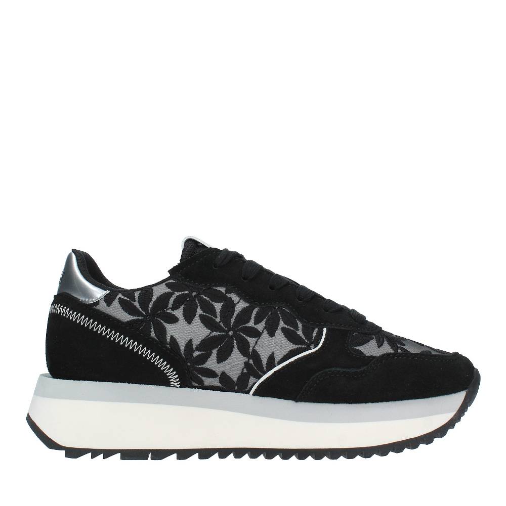 SUN68 Sneakers in camoscio e tessuto Novità