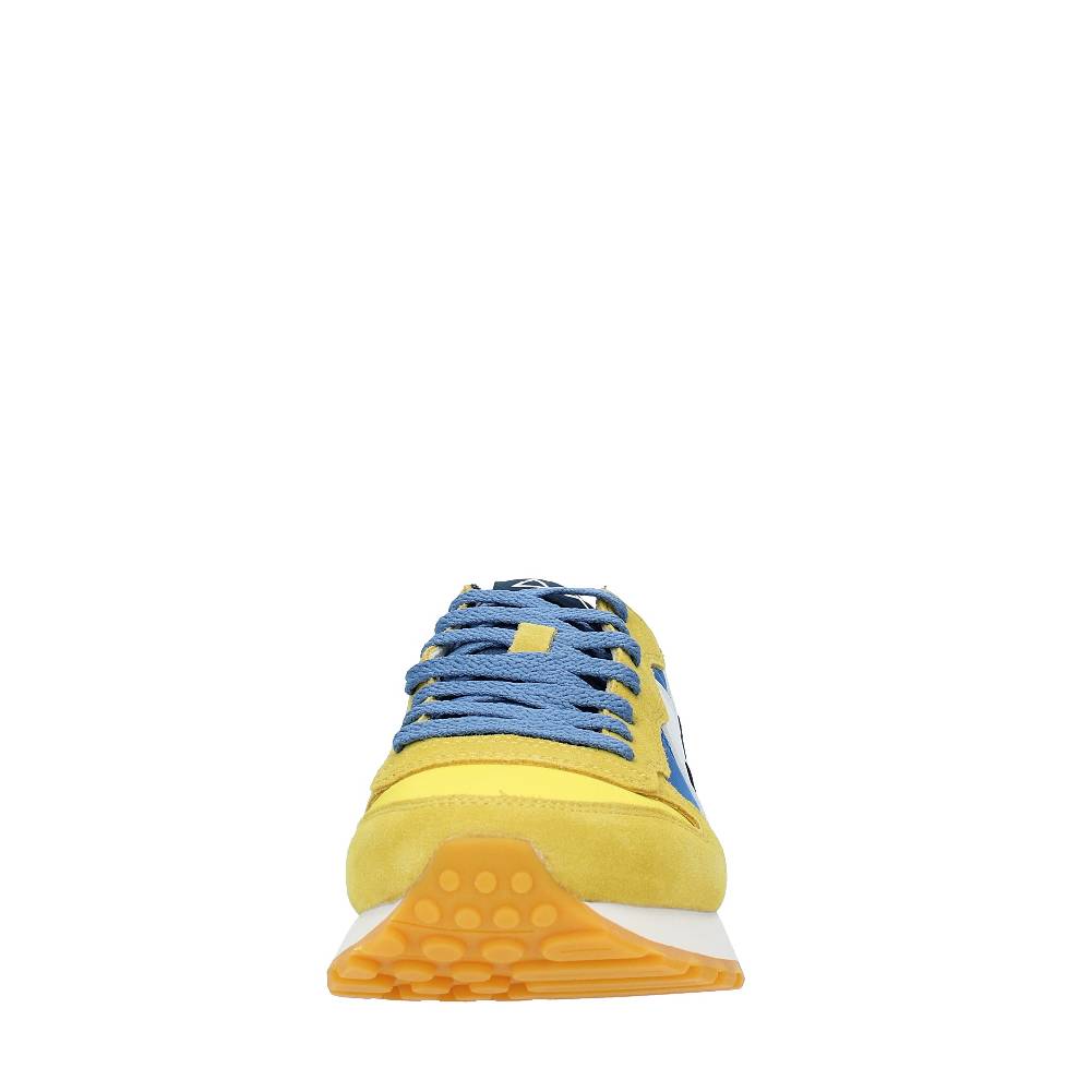 SUN68 Sneakers in pelle camoscio e tessuto In Vendita