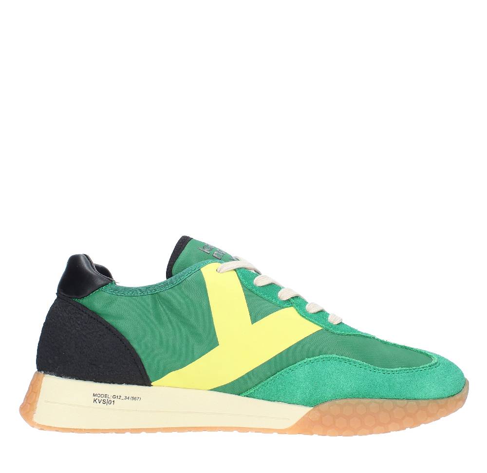 KEH NOO Sneakers in camoscio tessuto e gomma Saldi