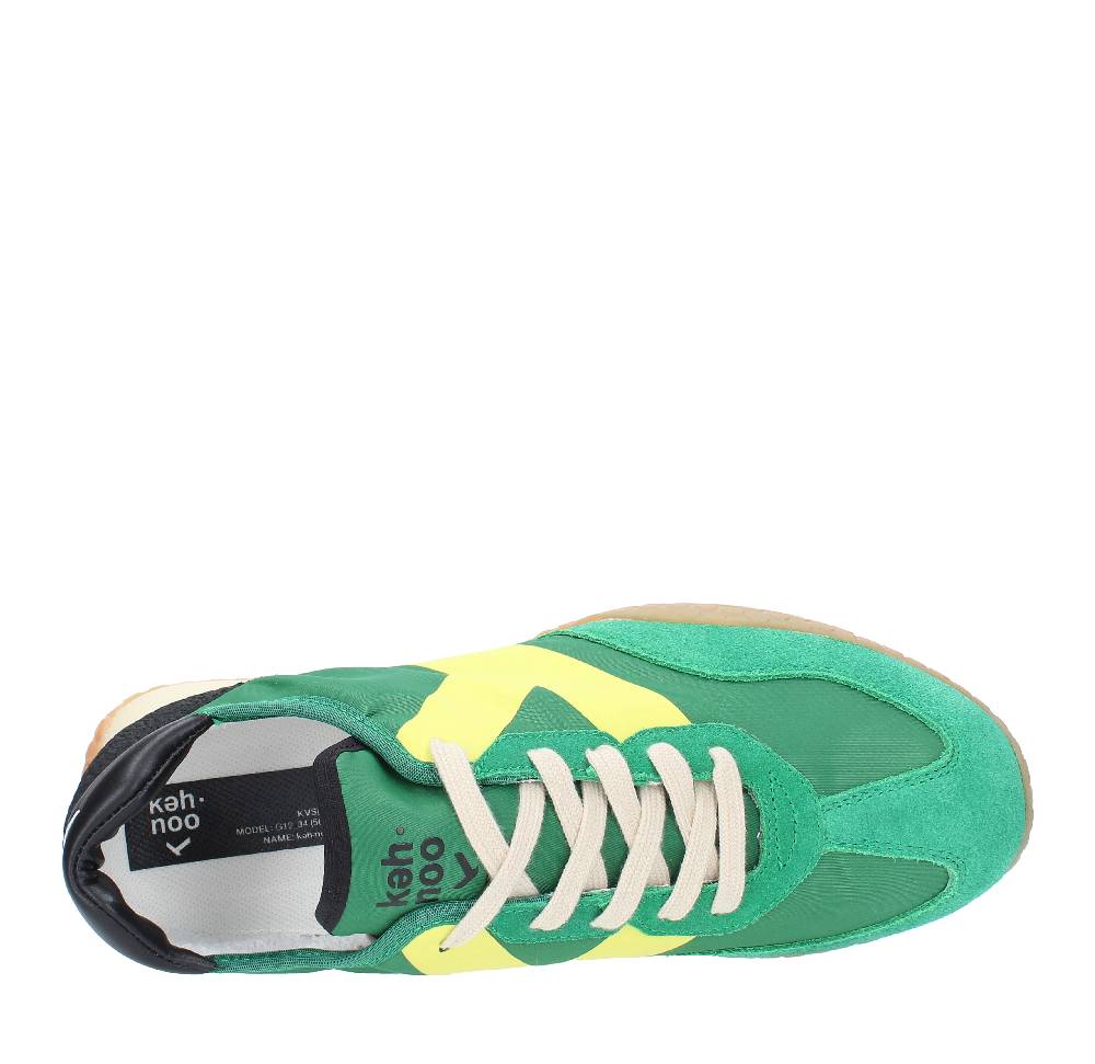 KEH NOO Sneakers in camoscio tessuto e gomma Saldi