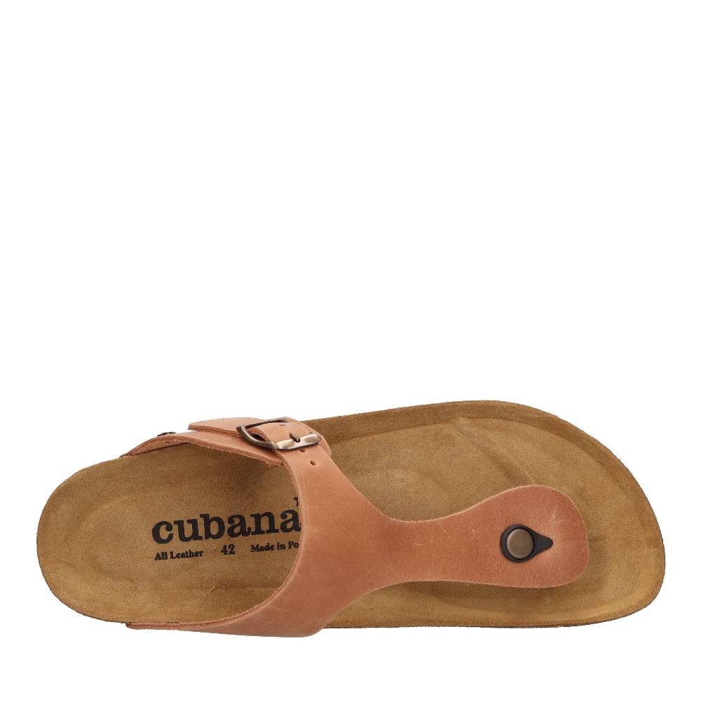CUBANAS Mules infradito in pelle Acquista Ora
