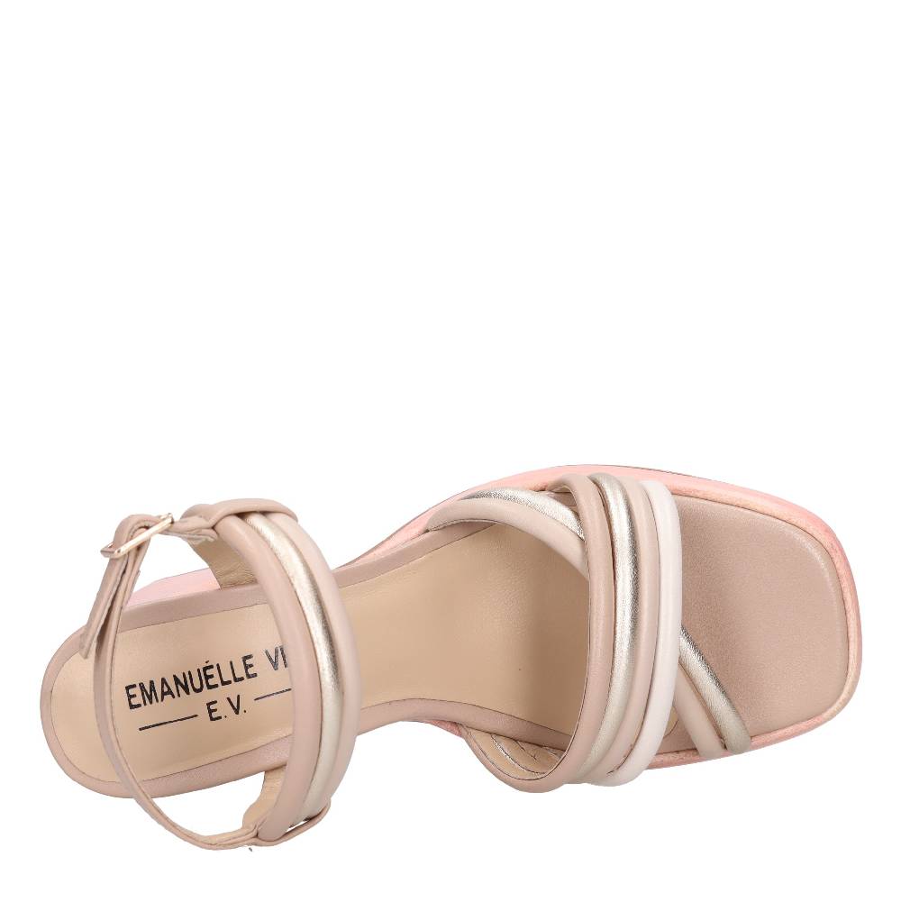 EMANUELLE VEE Sandali in pelle Offerta