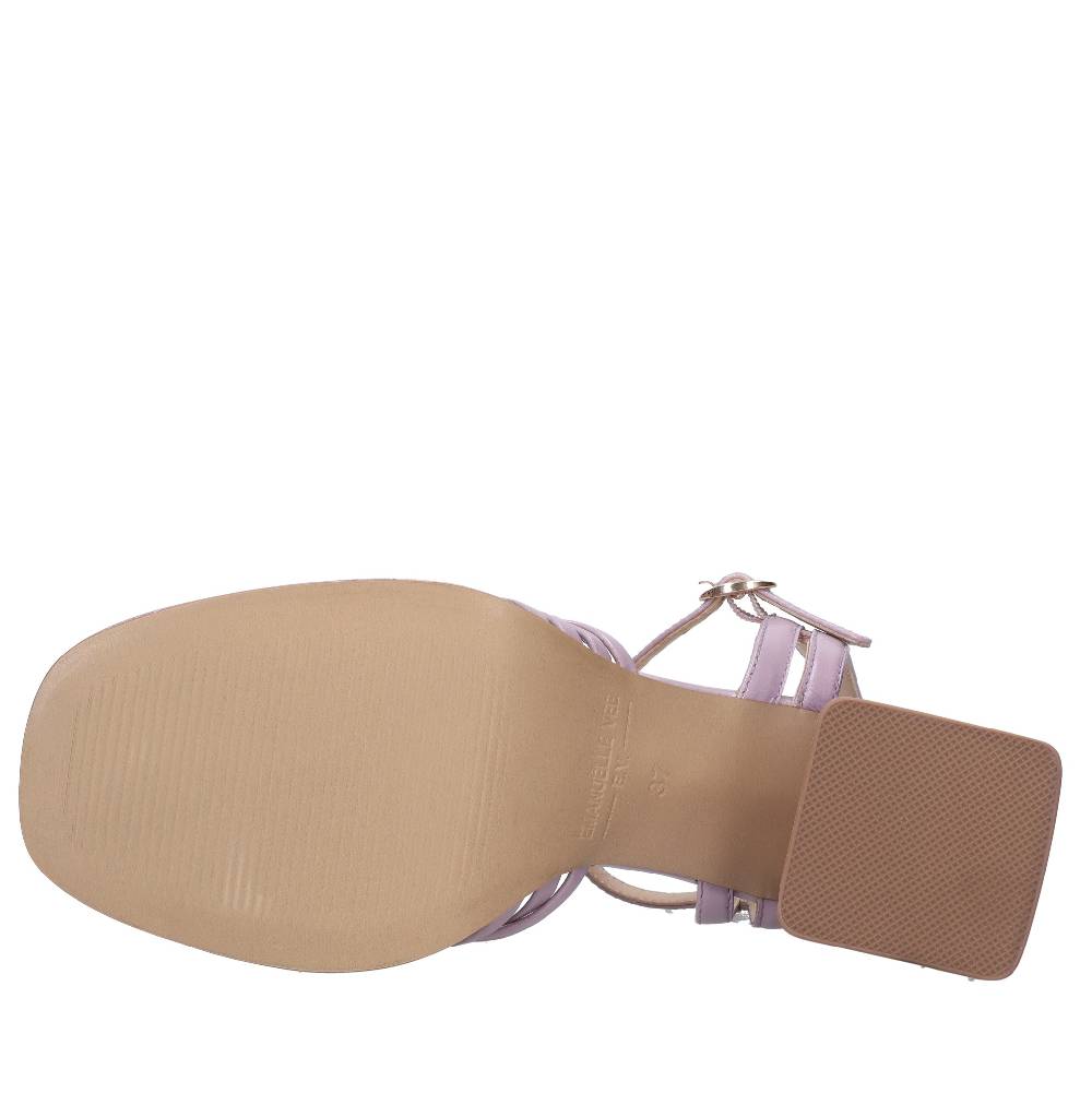 EMANUELLE VEE Sandali in pelle Outlet