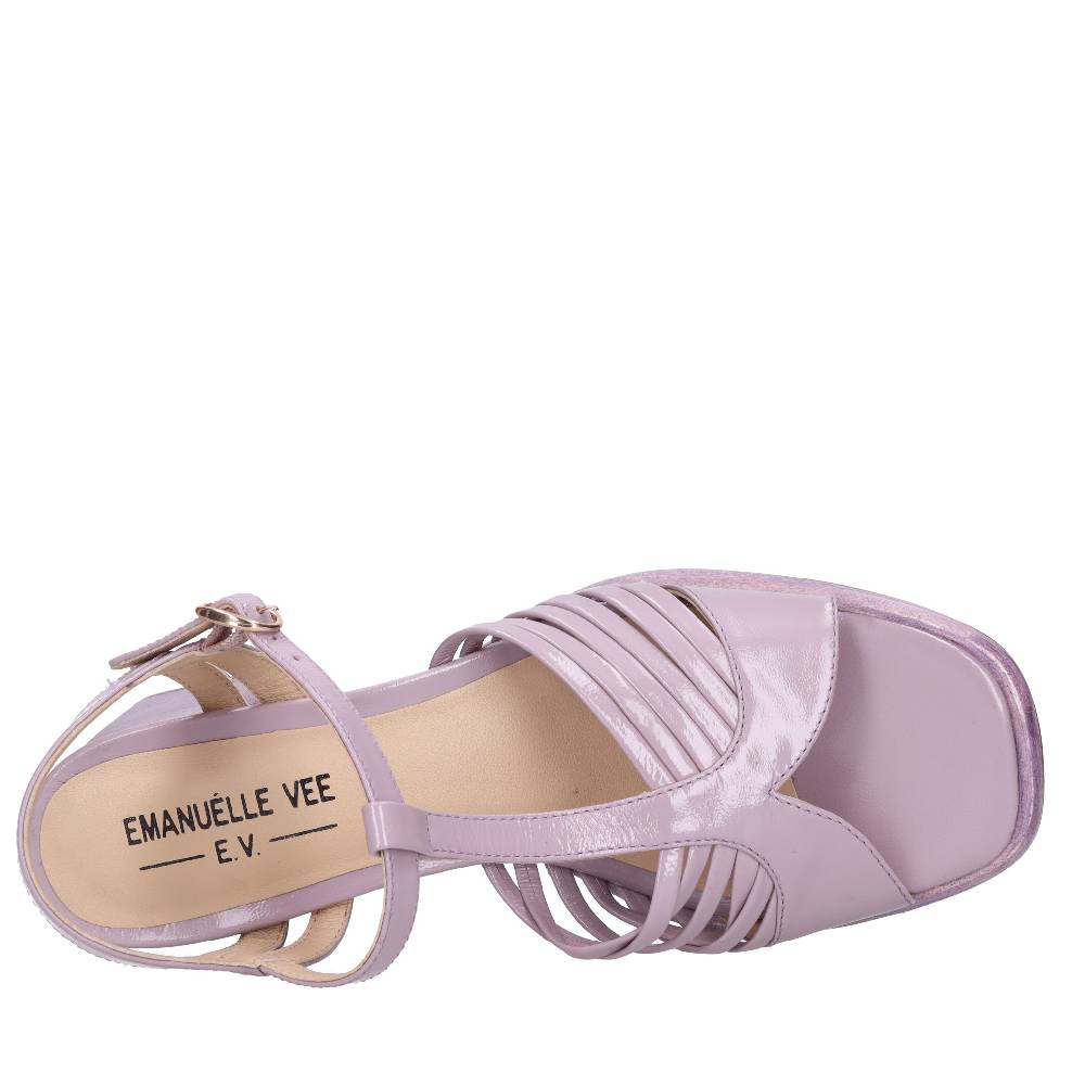 EMANUELLE VEE Sandali in pelle Outlet