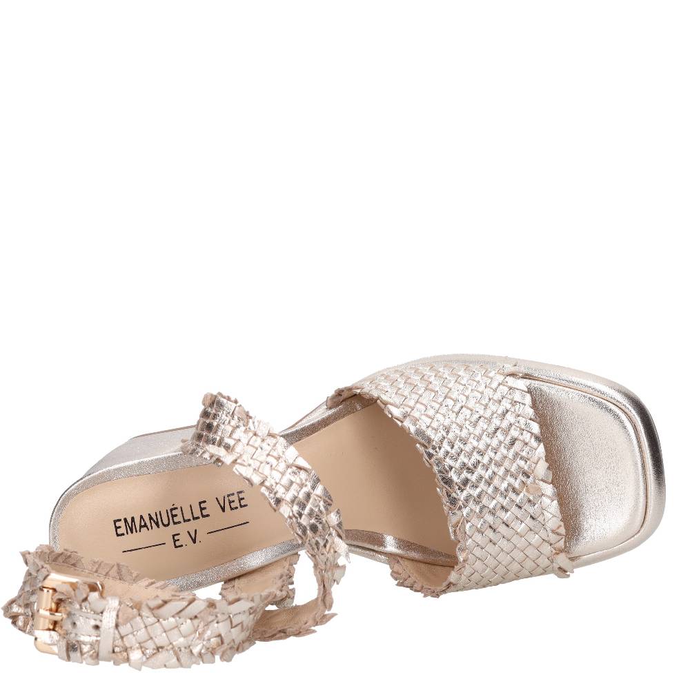 EMANUELLE VEE Sandali in pelle Nuovo