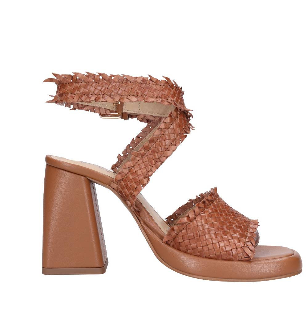 EMANUELLE VEE Sandali in pelle Vendita