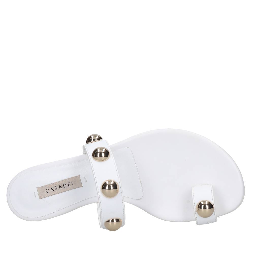 CASADEI Mules infradito in pelle Novità