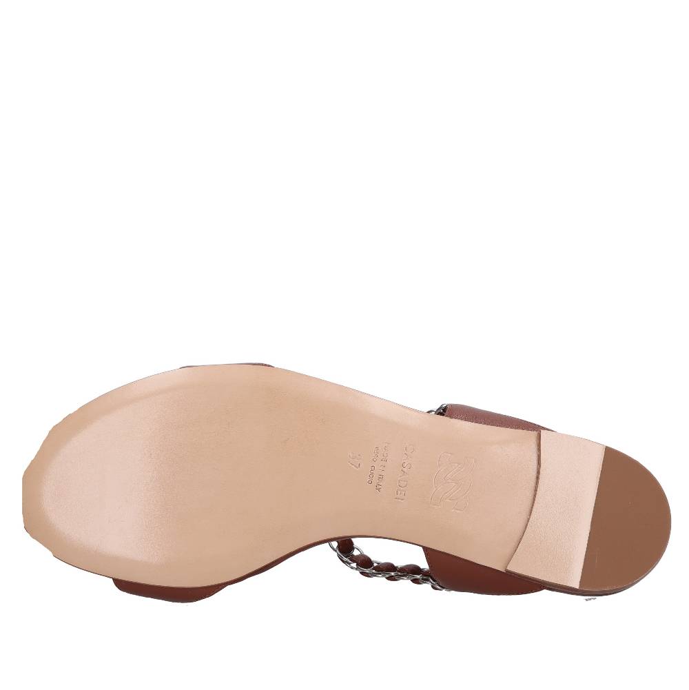 CASADEI Mules in pelle Sconto