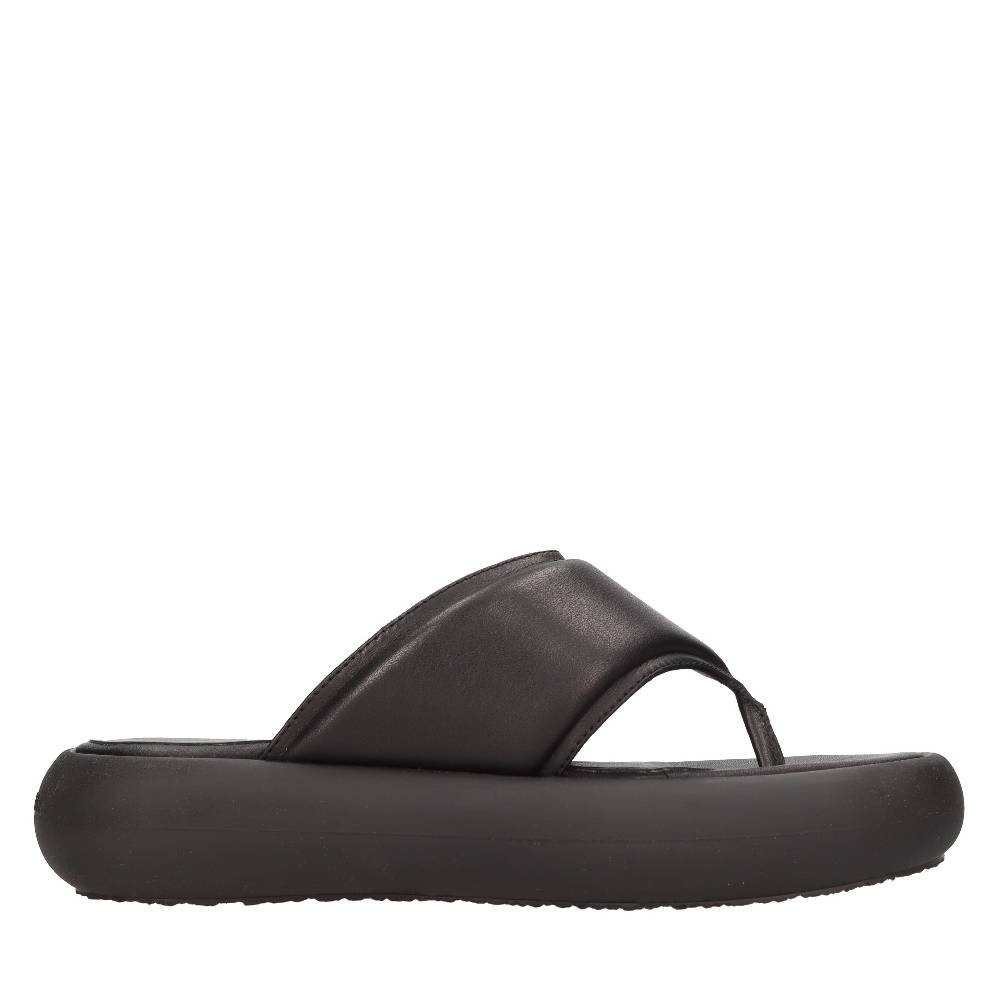 VIC MATIE Mules infradito in pelle Offerta