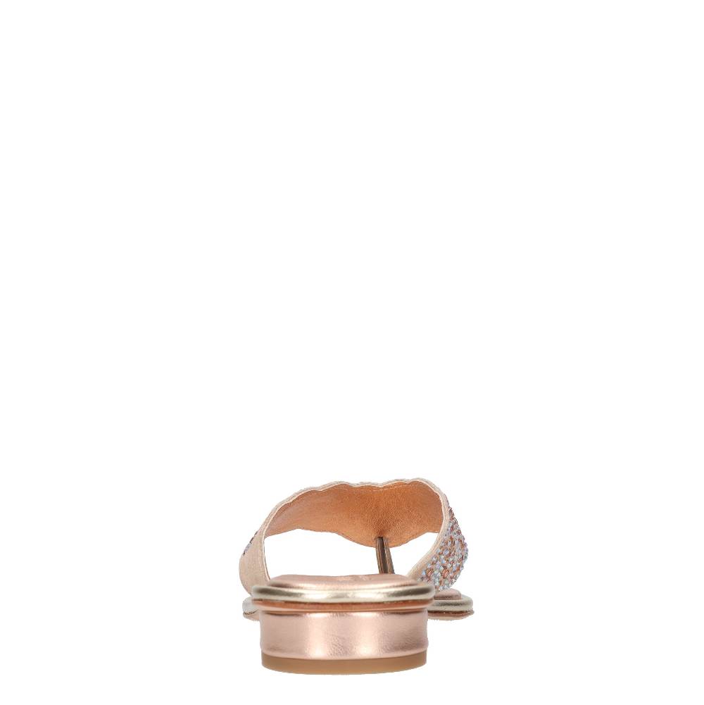 PASQUINI Mules in camoscio e strass Vendita Calda