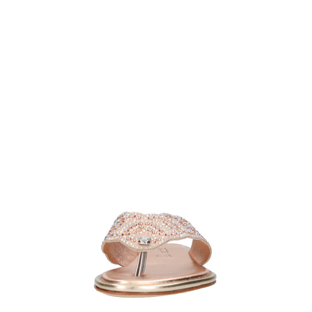 PASQUINI Mules in camoscio e strass Vendita Calda