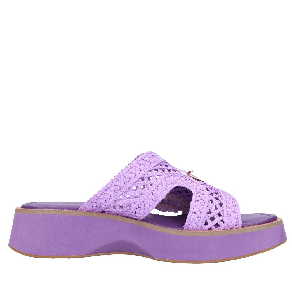 EMANUELLE VEE Mules in tessuto Soddisfazione Garantita