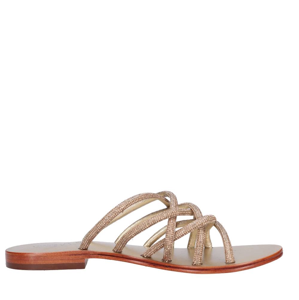 EMANUELLE VEE Mules con strass Negozi Online