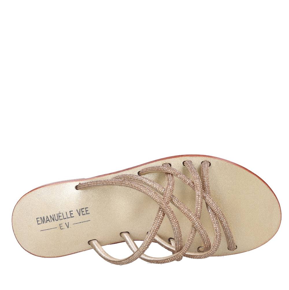 EMANUELLE VEE Mules con strass Negozi Online