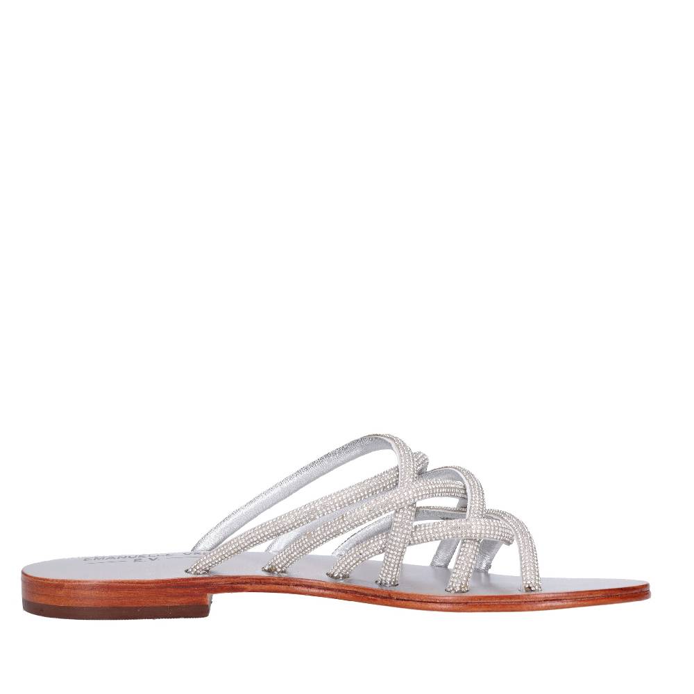 EMANUELLE VEE Mules con strass Acquista Ora