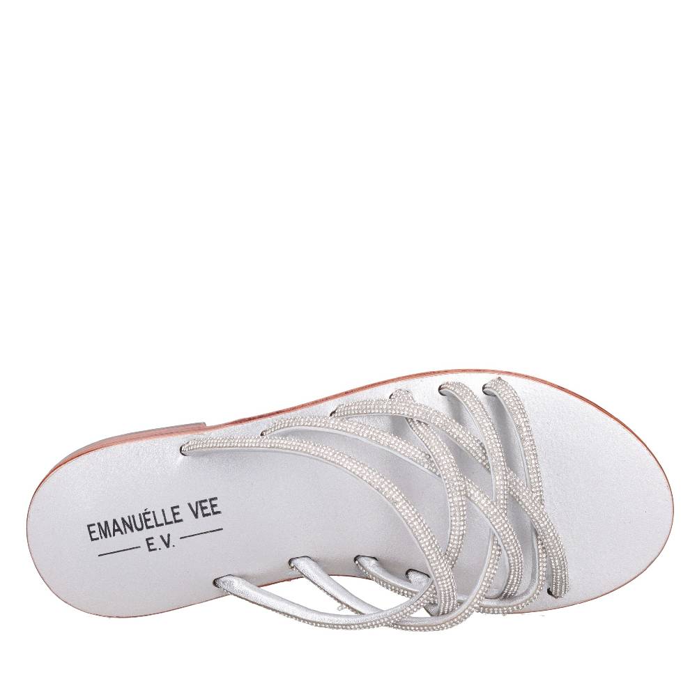 EMANUELLE VEE Mules con strass Acquista Ora