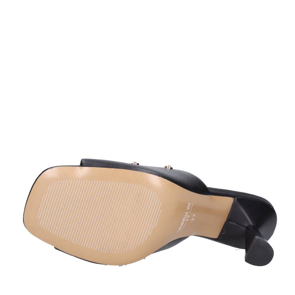 EMANUELLE VEE Mules in pelle Promozione Limitata