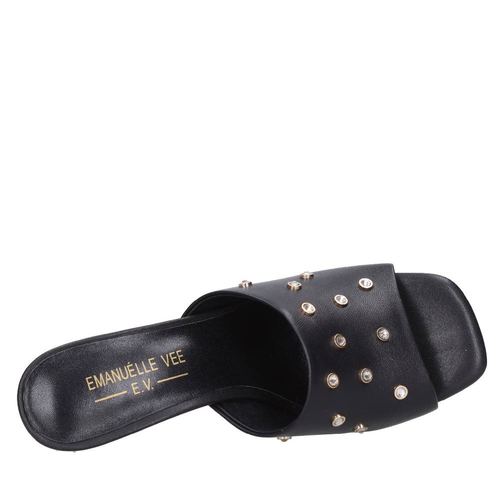 EMANUELLE VEE Mules in pelle Promozione Limitata