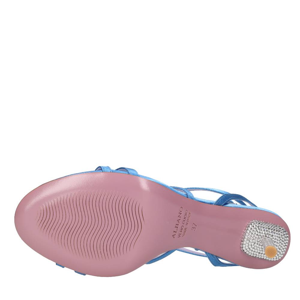 ALBANO Sandali in raso Sconto
