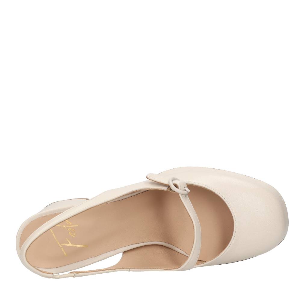 FESTA Décolleté slingback in pelle Economico