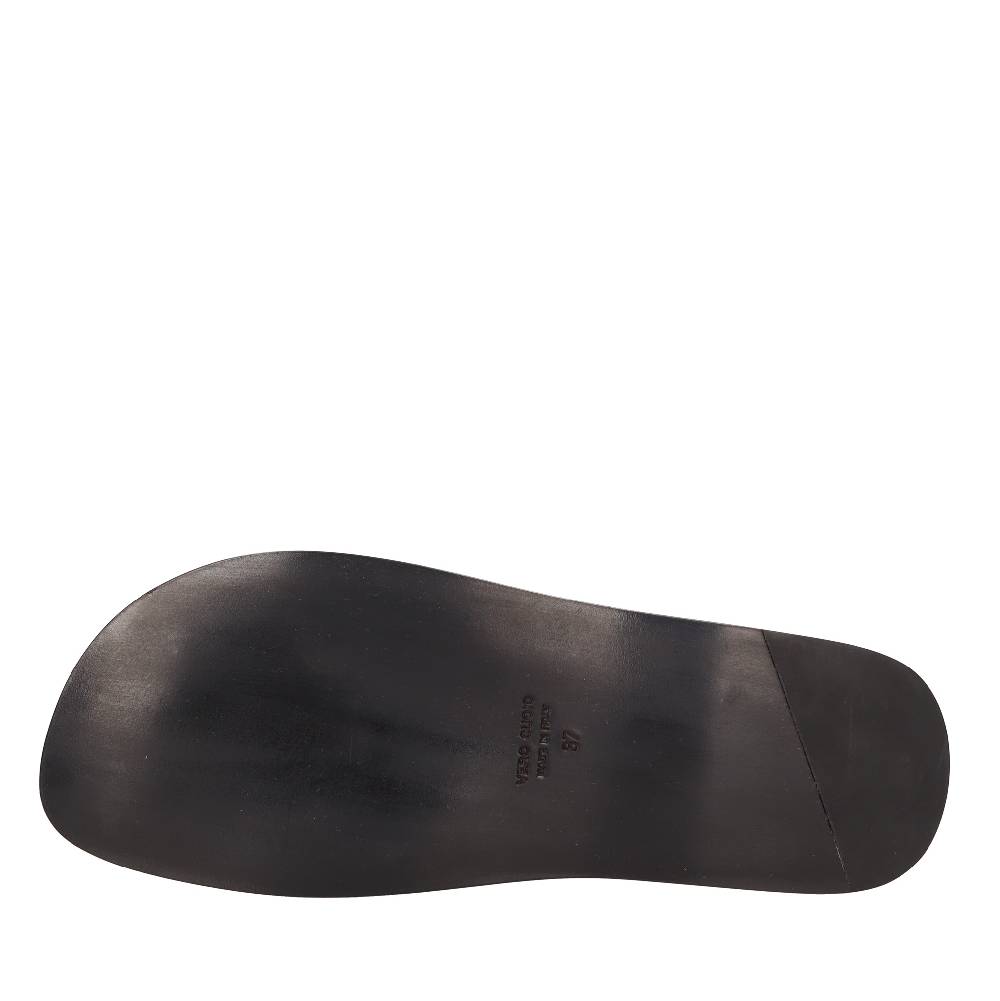 EDDY DANIELE Mules in camoscio e strass Nuovo