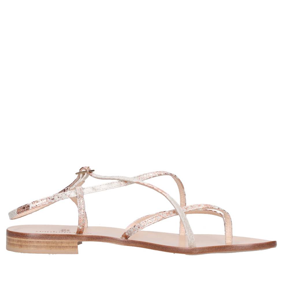 PAOLO FERRARA Sandali infradito in pelle Promozione Limitata