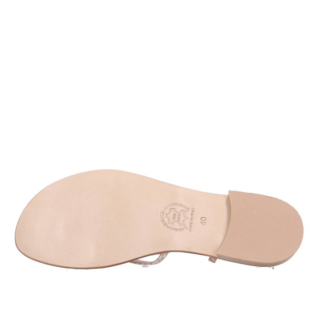PAOLO FERRARA Sandali infradito in pelle Promozione Limitata