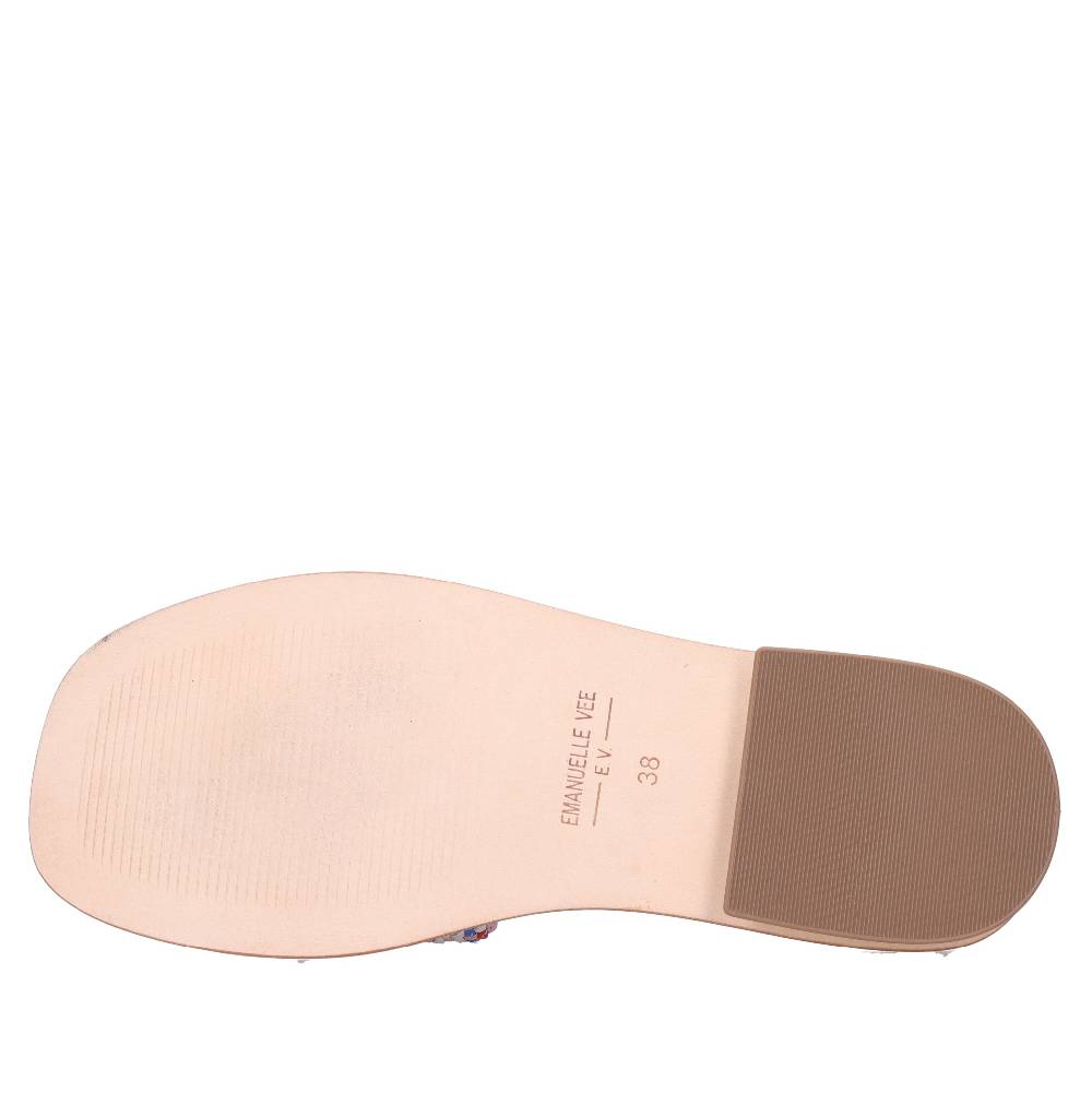 EMANUELLE VEE Mules in pelle Affare Del Giorno