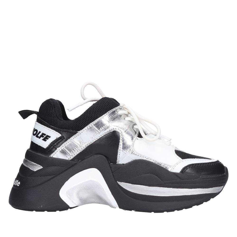 NAKED WOLFE Sneakers in pelle ed ecopelle Novità